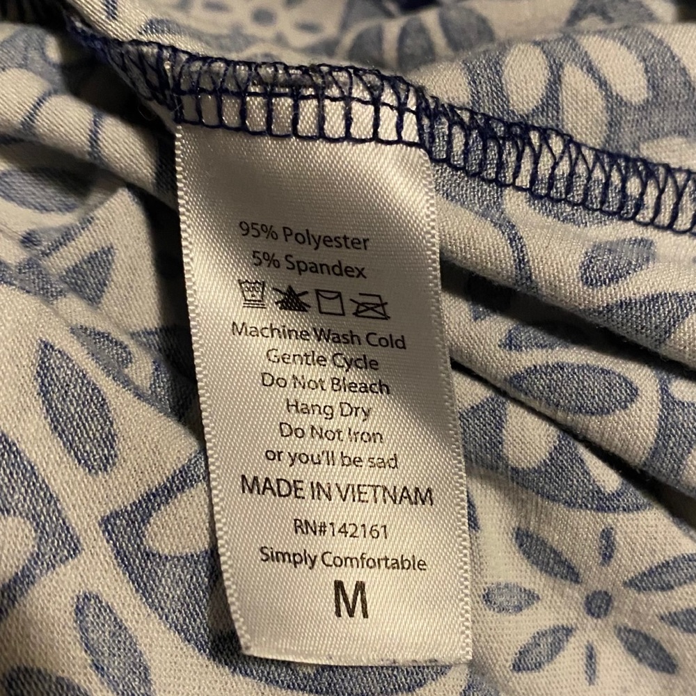 Patterned Swing Dress - Picture 5 of 5